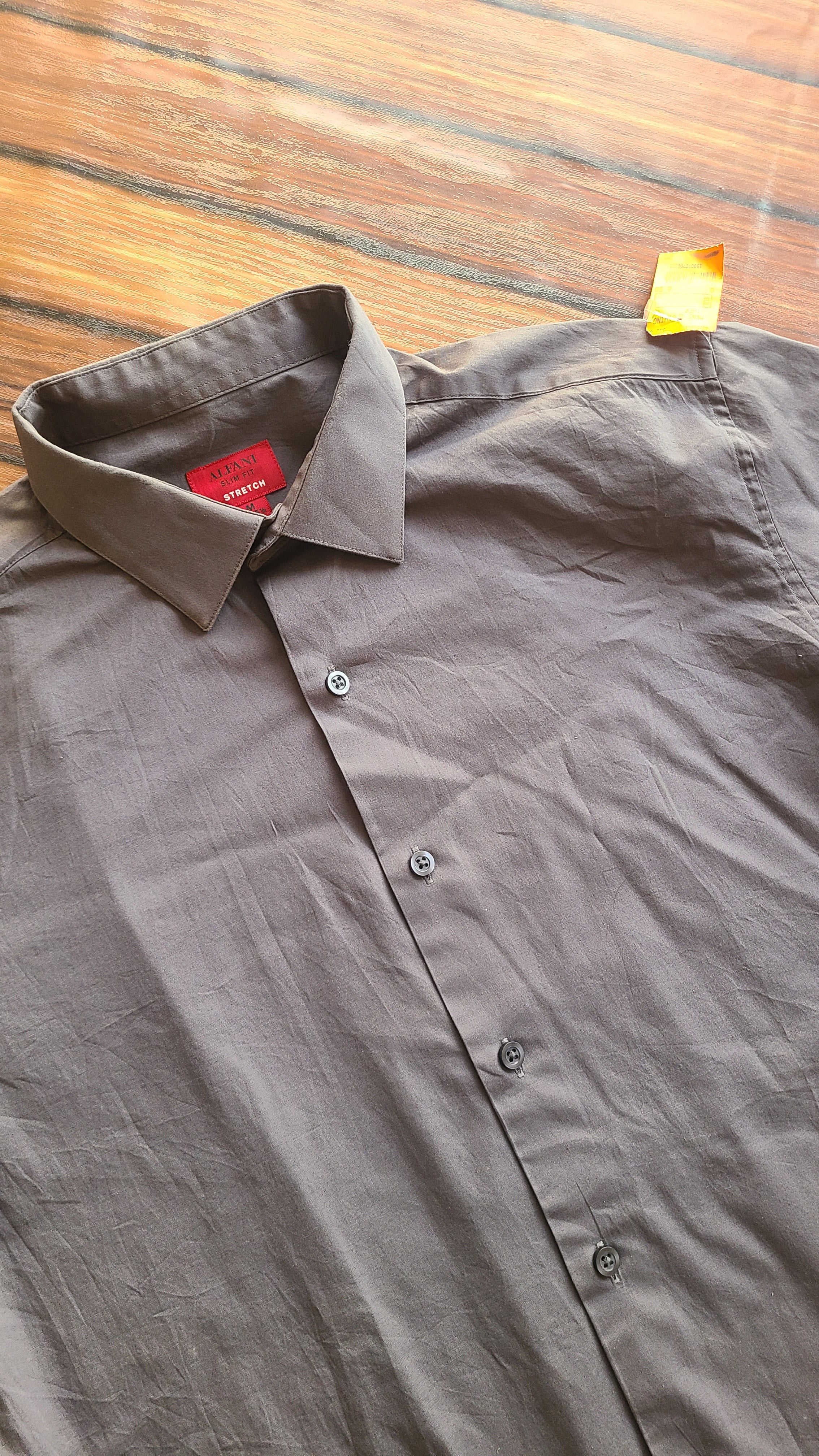 Alfani Slim Fit Stretch Shirt