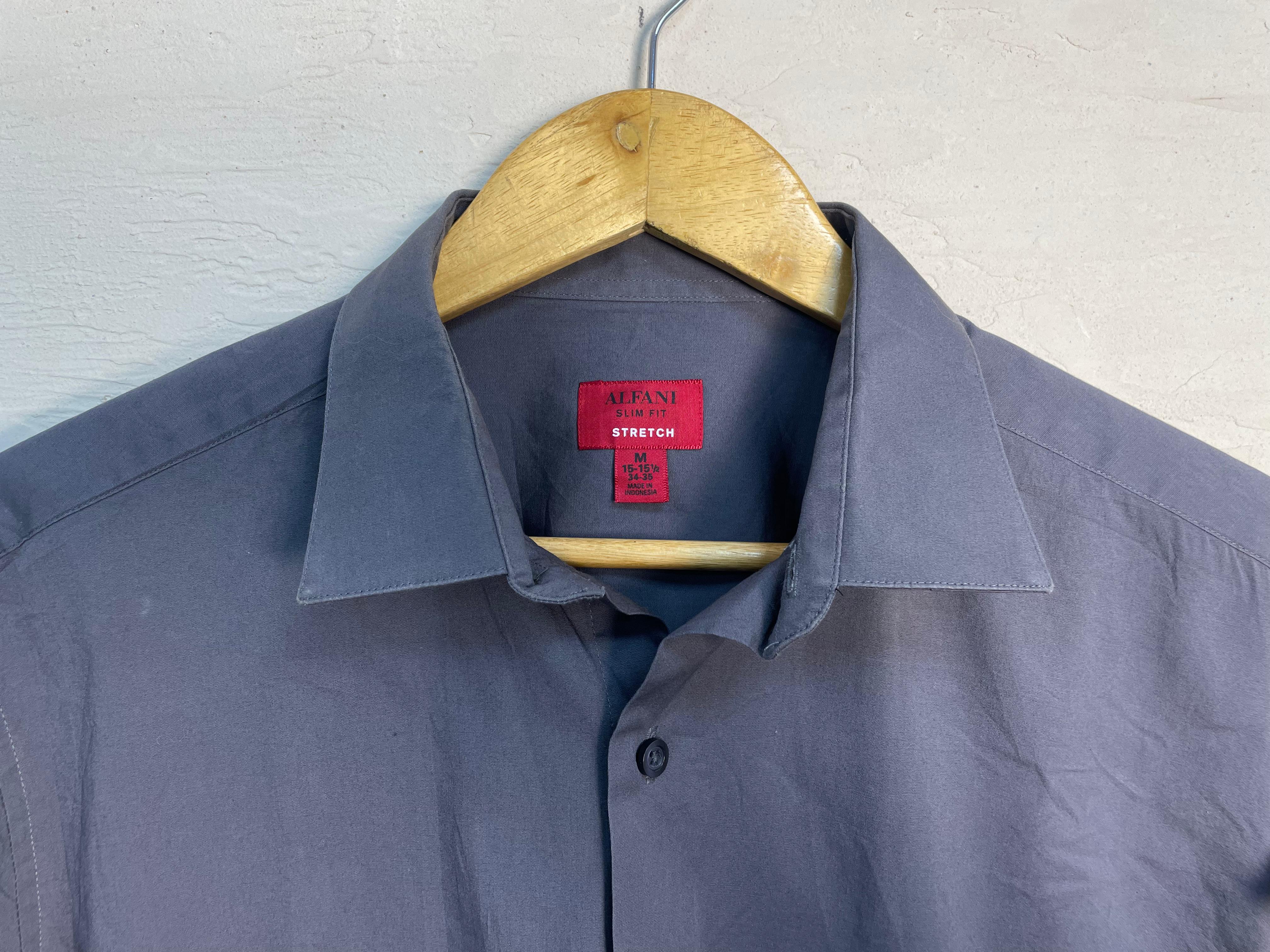 Alfani Slim Fit Stretch Shirt