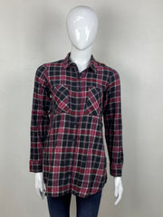 Mudd Made in india Red White Check Shirt