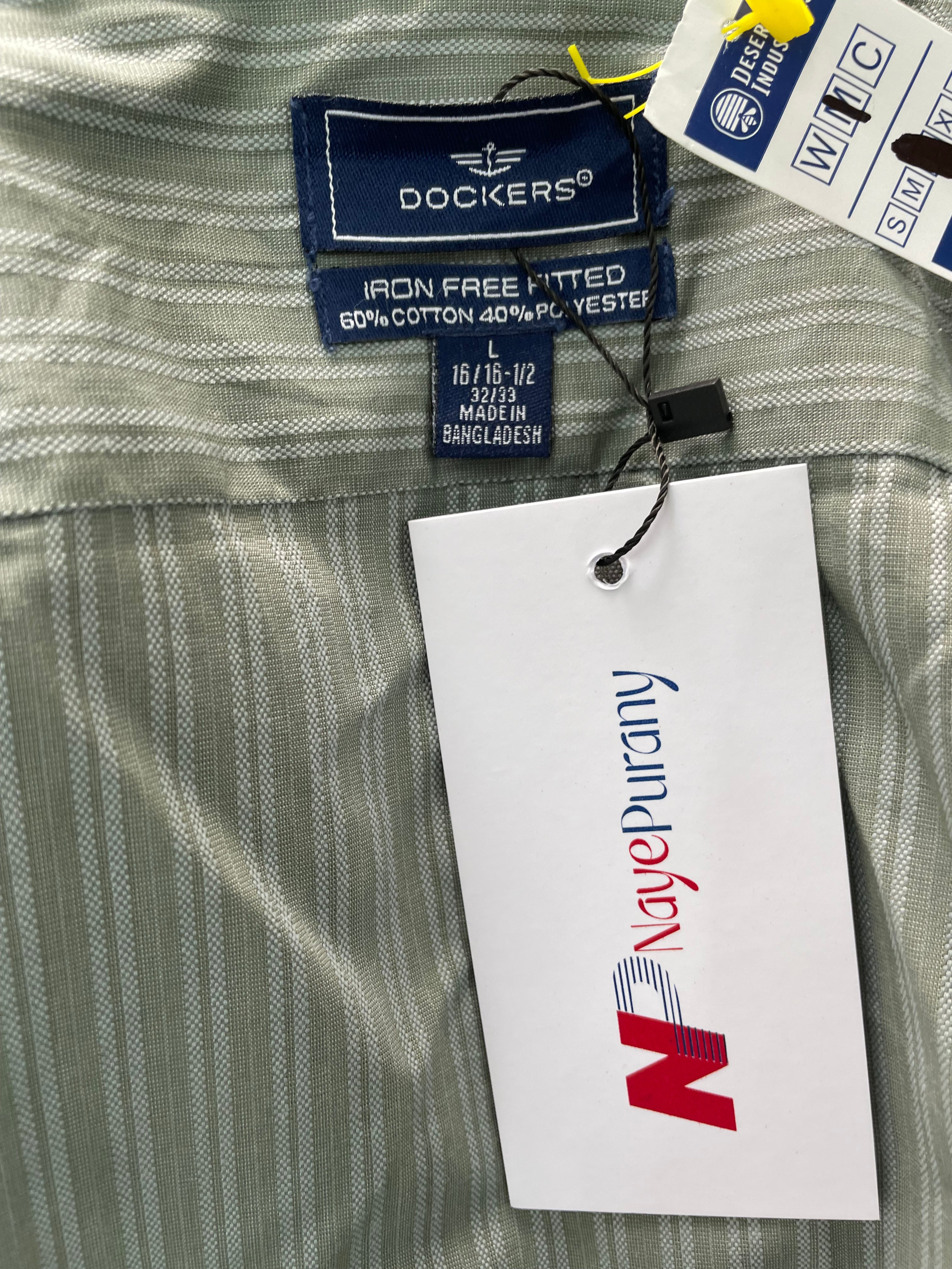 Dockers Iron Free Fitted