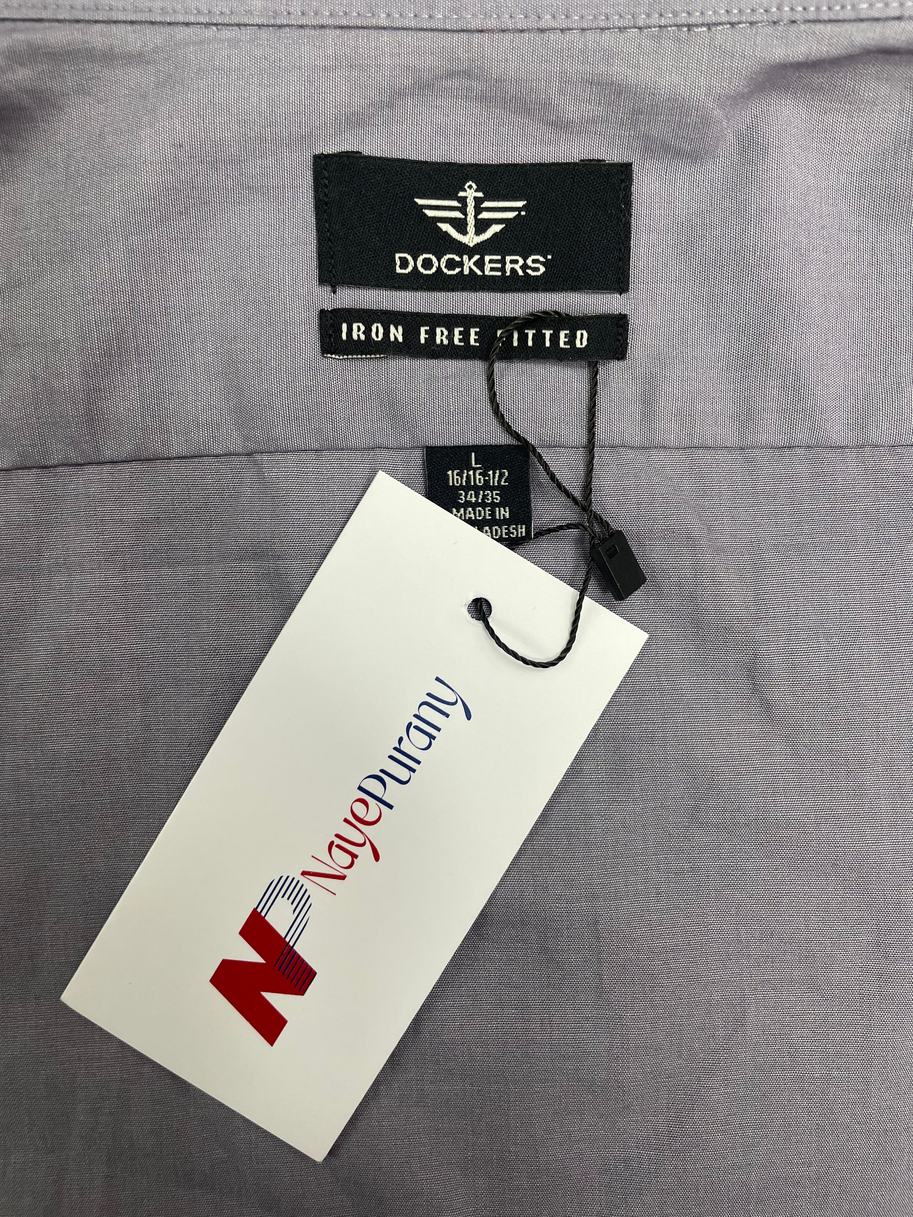 Dockers Iron Free Fitted