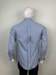 Dockers Shirt blue white check