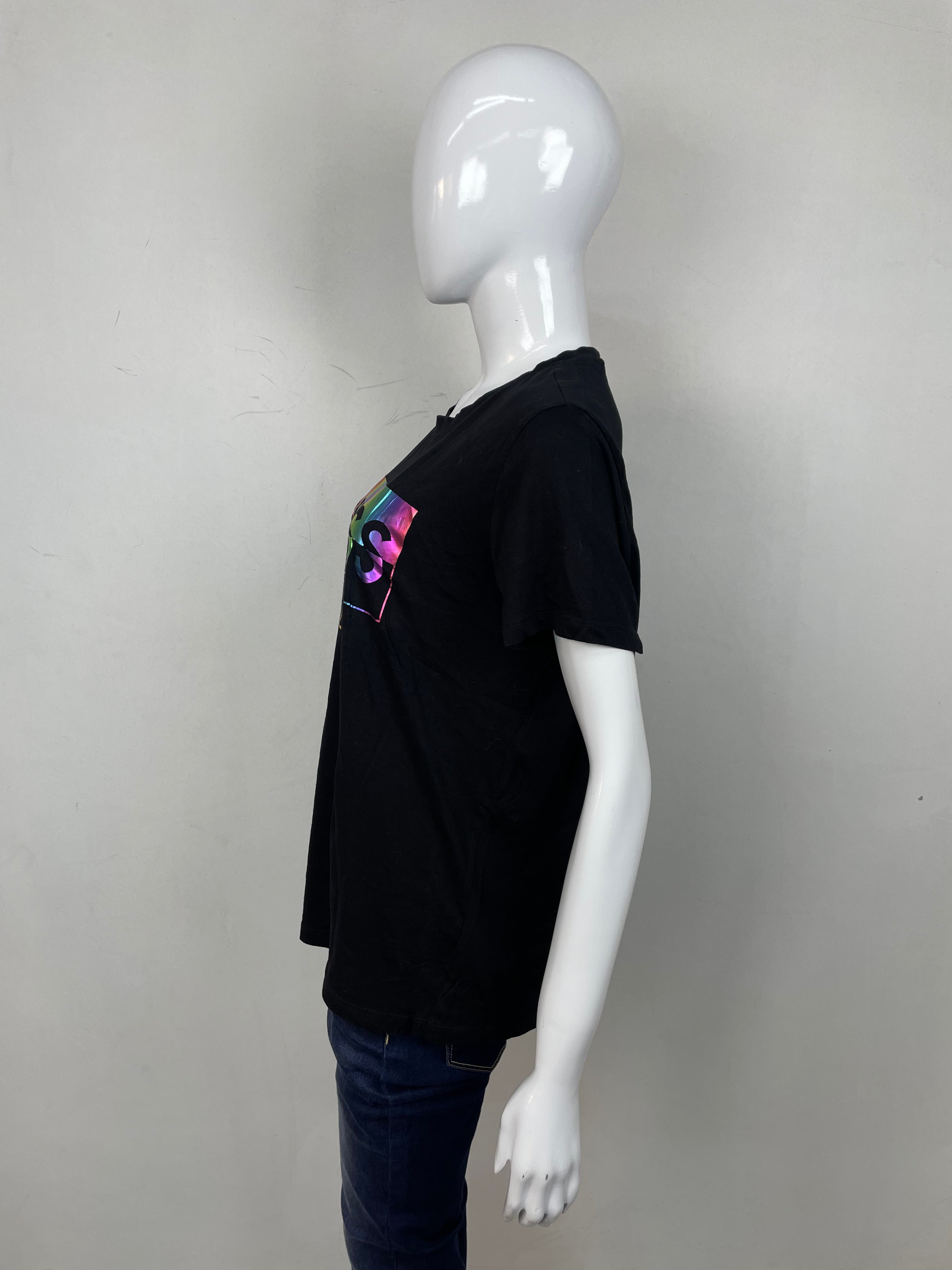 GUESS Los Angeles T-Shirt Collar Damage